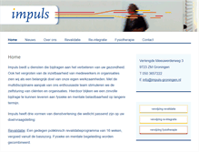 Tablet Screenshot of impuls-groningen.nl